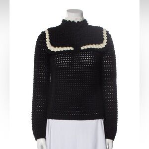Saint Laurent NWT lace sweater